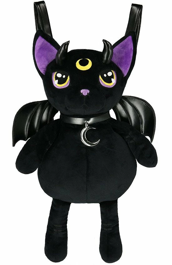 ReStyle Violet Demonic Cat Backpack 3 ReStyle Violet Demonic Cat Backpack