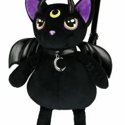 ReStyle Violet Demonic Cat Backpack