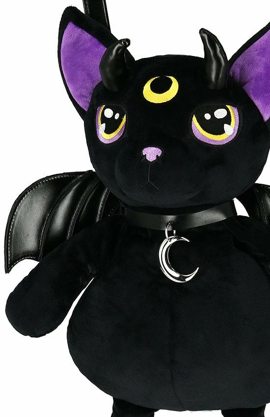 ReStyle Violet Demonic Cat Backpack 6 ReStyle Violet Demonic Cat Backpack