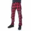 Chemical Black Etienne Pants - Red Tartan 2 Chemical Black Etienne Pants - Red Tartan