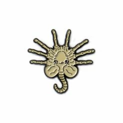 Yesterdays Pins Face Hugger Enamel Pin By Tomi Monstre