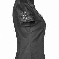 Punk Rave Gothic Militia Shirt Women's Stuff