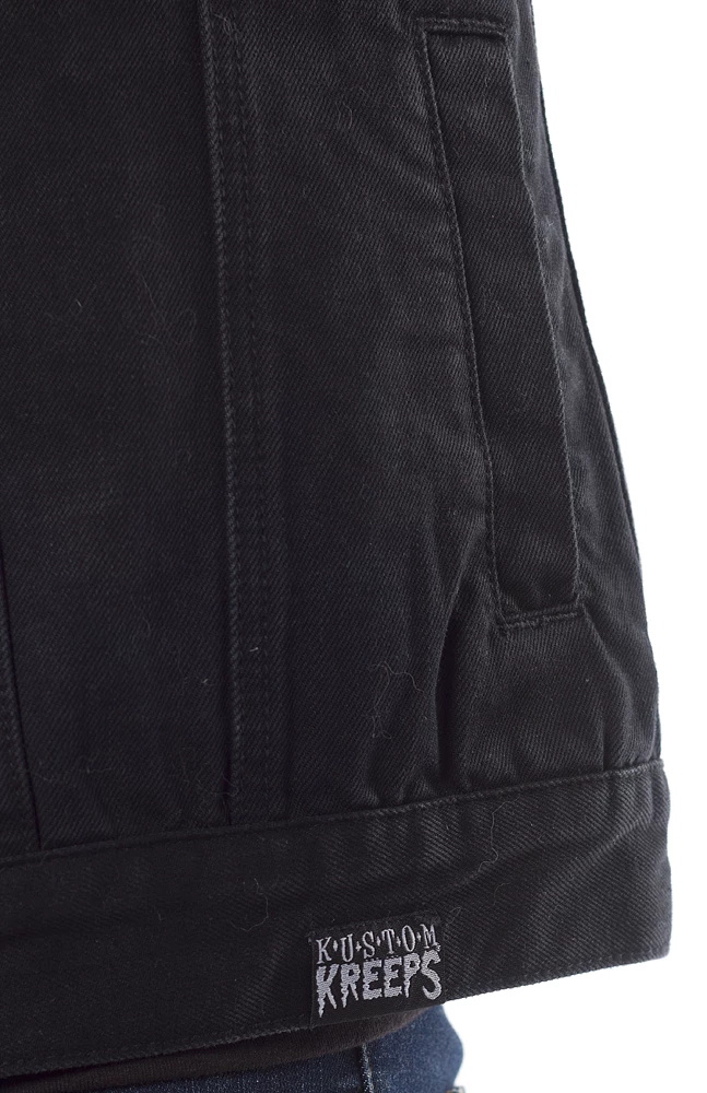 Men's Stuff Kustom Kreeps Black Vest 7 Men's Stuff Kustom Kreeps Black Vest