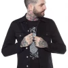 Kustom Kreeps Men's Denim Jacket 1 Kustom Kreeps Men's Denim Jacket