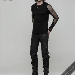 Punk Rave Mesmerizer Men's Longsleeve Top 11 Punk Rave Mesmerizer Men's Longsleeve Top