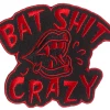 Sourpuss Gift Ideas Bat Sh*T Crazy Patch