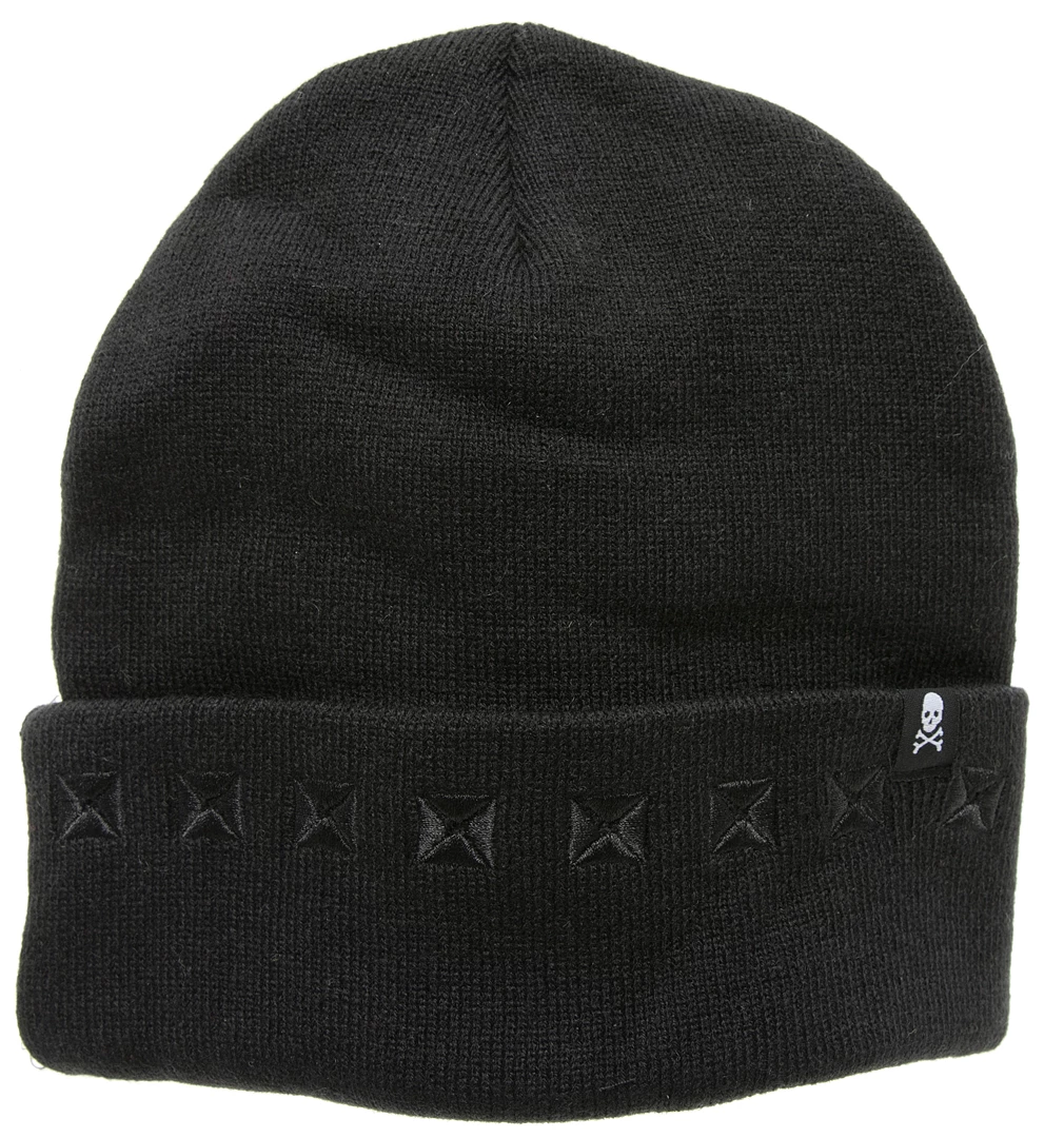 Sourpuss Black Stud Knit Hat 3 Sourpuss Black Stud Knit Hat
