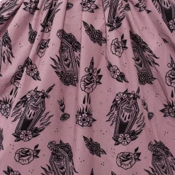 Sourpuss Women's Stuff Die In Grace Shift Dress 10 Sourpuss Women's Stuff Die In Grace Shift Dress