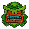 Sourpuss Tiki Creature Enamel Pin 1 Sourpuss Tiki Creature Enamel Pin