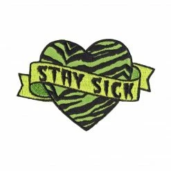 Sourpuss Gift Ideas Stay Sick Heart Patch