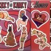 Geeky And Kinky Sticker Sheet Set 3-Pack