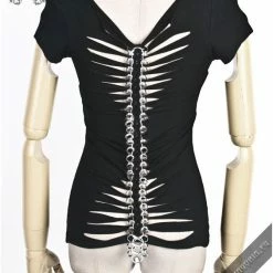 Punk Rave The Metal Spine Tank Top Women's Stuff 10 Punk Rave The Metal Spine Tank Top Women's Stuff