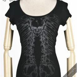 Punk Rave The Metal Spine Tank Top Women's Stuff 9 Punk Rave The Metal Spine Tank Top Women's Stuff