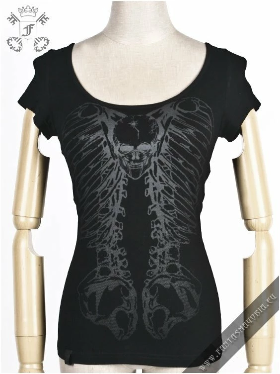 Punk Rave The Metal Spine Tank Top Women's Stuff 5 Punk Rave The Metal Spine Tank Top Women's Stuff