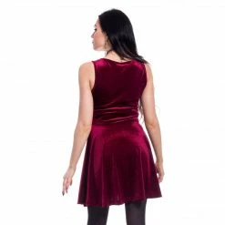 Bloody Rose Boutique Shop 18 Chemical Black Women's Stuff Edit Skater Dress