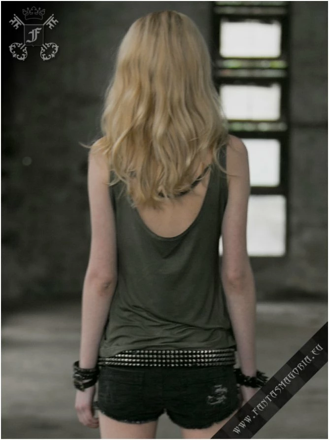 Punk Rave Green Watercolor Top 4 Punk Rave Green Watercolor Top